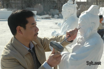 玉华石业技术总监刘同保老师