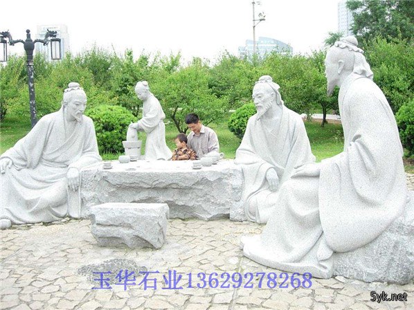 人物石雕设计制作